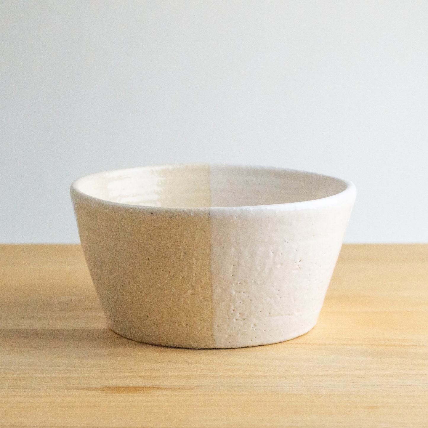 Small Bowl flat White / 白平小鉢