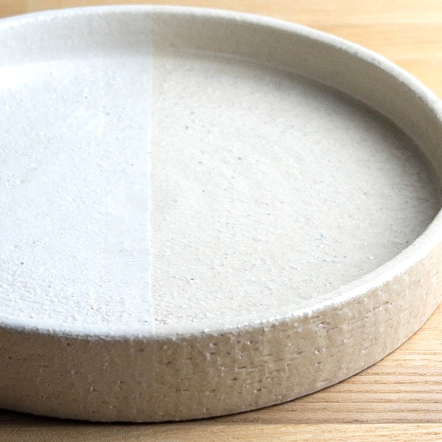 Round Plate White A/ 白丸皿 A
